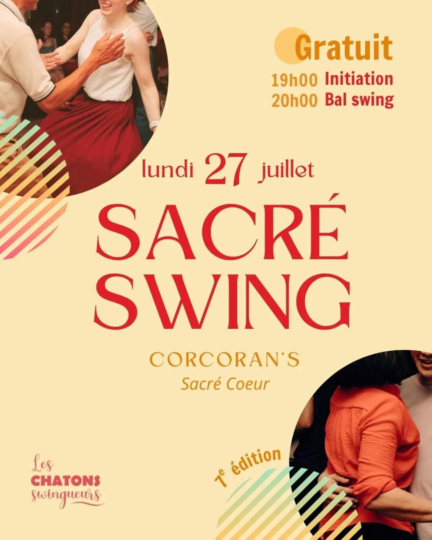 Initiation swing avec Coline & Katya ny Les Chatons Swingueurs