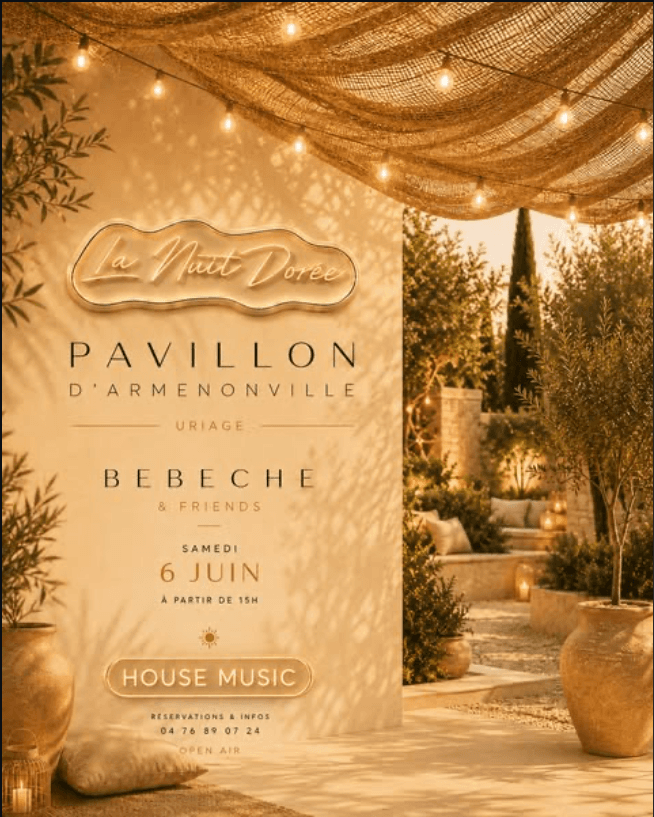 OPEN AIR - URIAGE LES BAINS - LA NUIT DORÉE