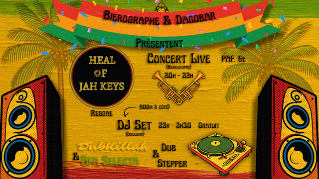 Concert Live "Heal Of Jah Keys" + Dj Set Dub Culture