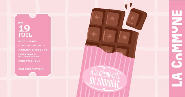 ATELIER - DÉCOUVRIR LE CHOCOLAT