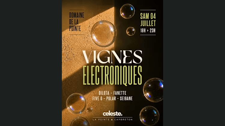 CELESTE VIGNES ÉLECTRONIQUES III